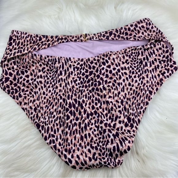 VICTORIA’S SECRET SWIMMING BIKINI BOTTOM LEOPARD PRINT - Picture 3 of 6